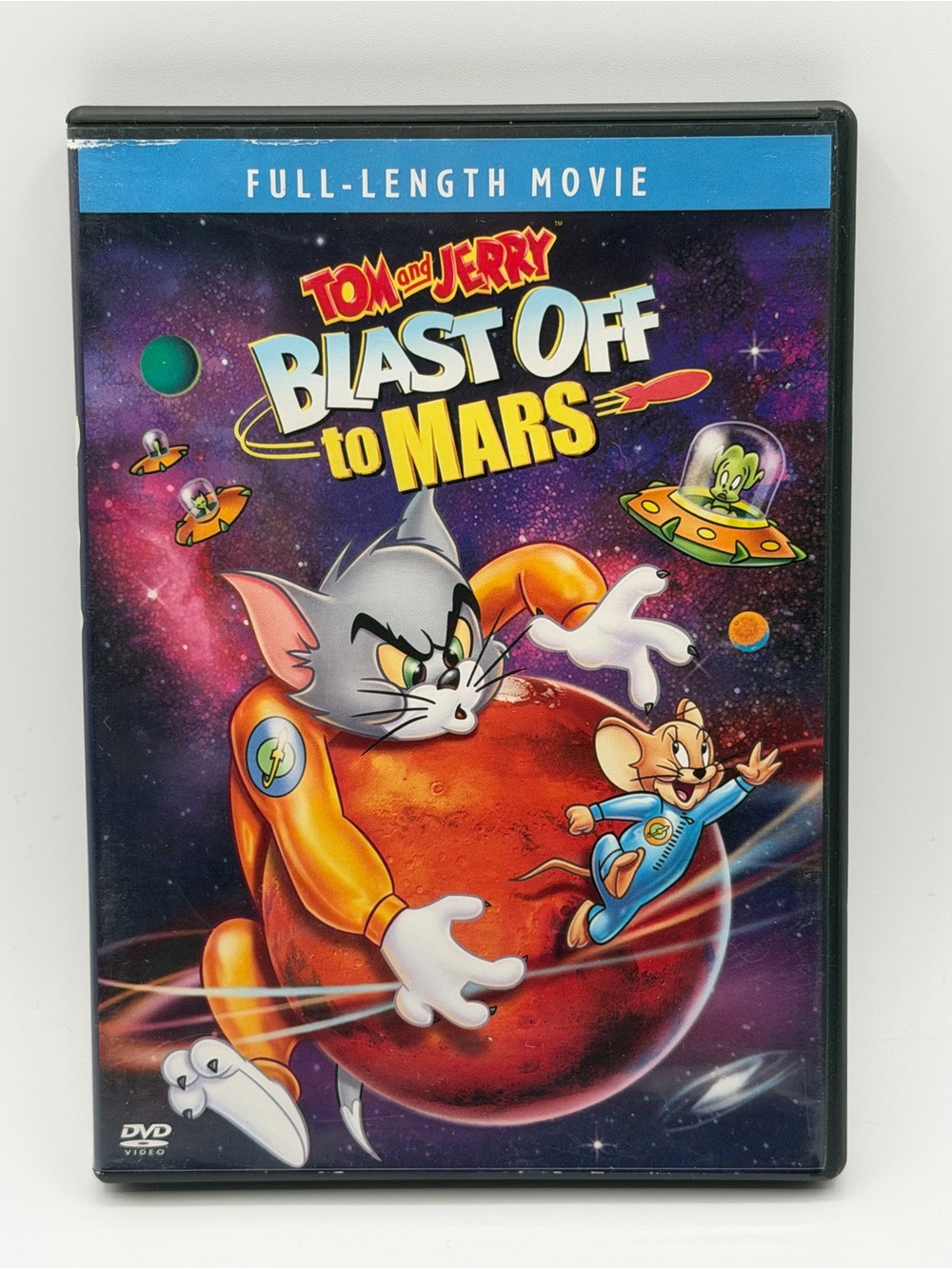 Tom and Jerry: Blast Off to Mars (DVD, 2005) Full Length Movie - Full Screen